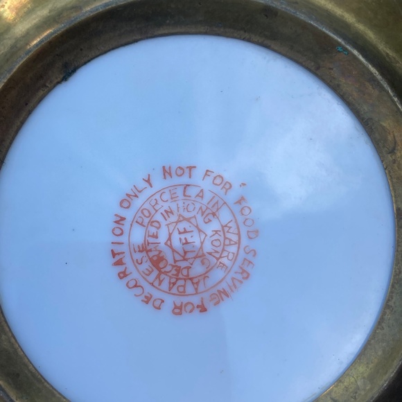 Japanese Porcelainware Art Japanese Porcelain Ware Tff Herring Miniature Plate Poshmark